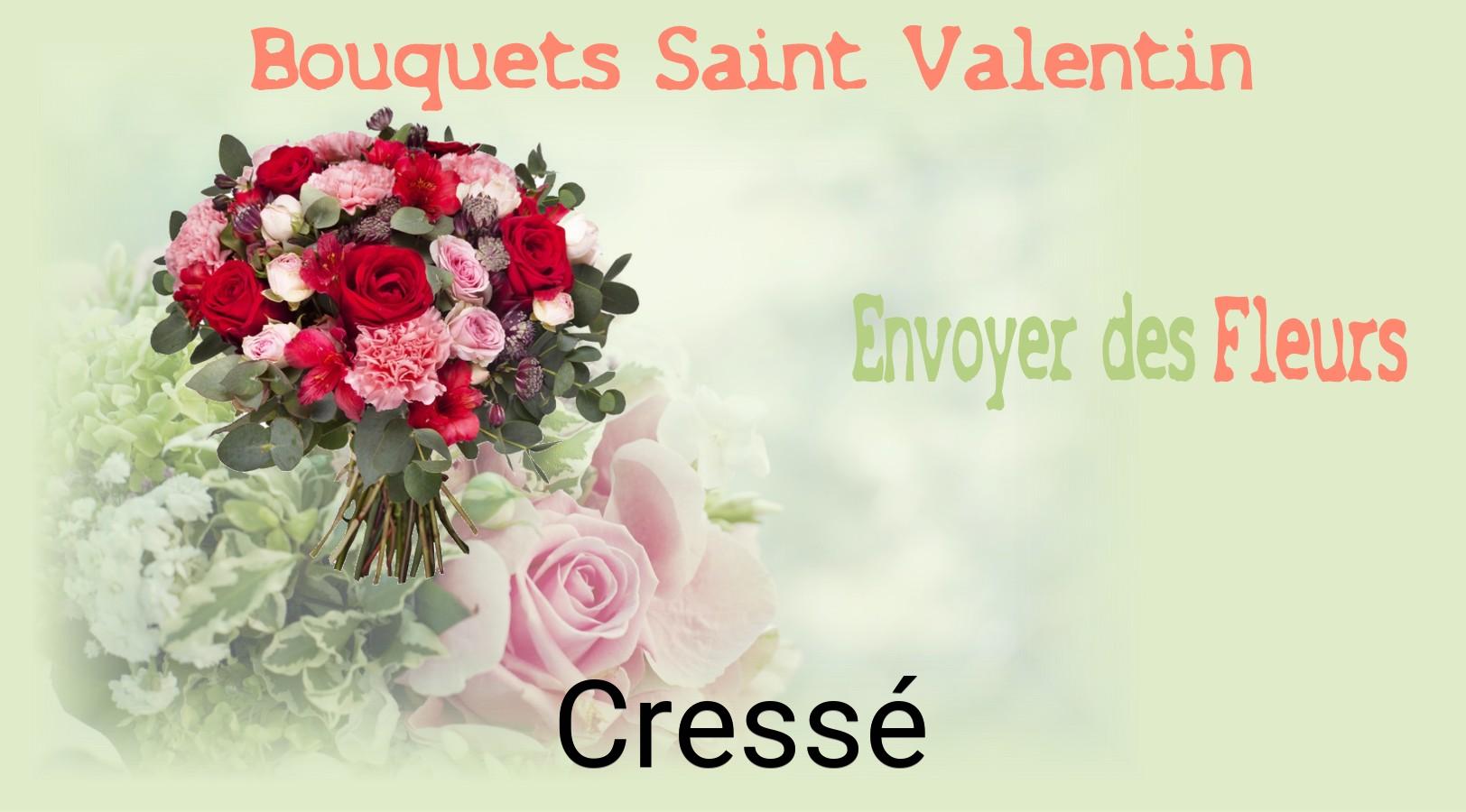 Roses de Saint-Valentin livrées à Cressé